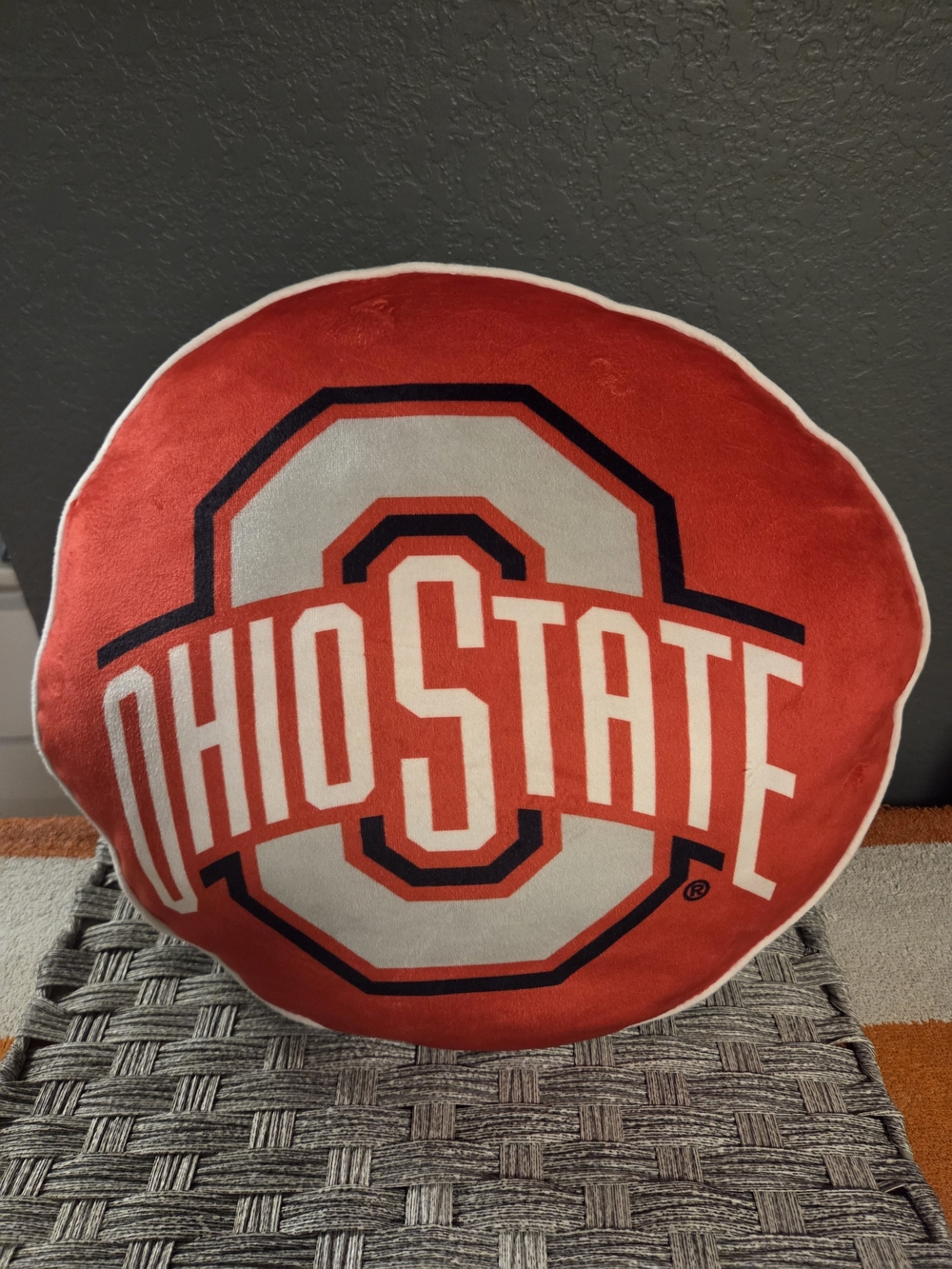 Plush Logo Pillow - Red